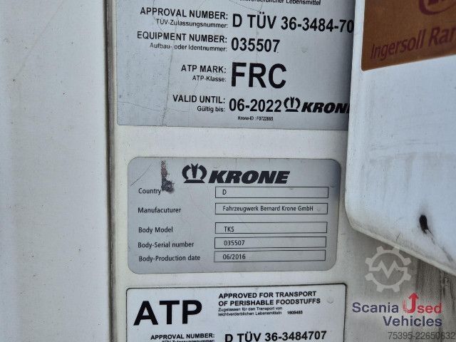 冷藏半挂车 Krone KühlTK SLXe 400