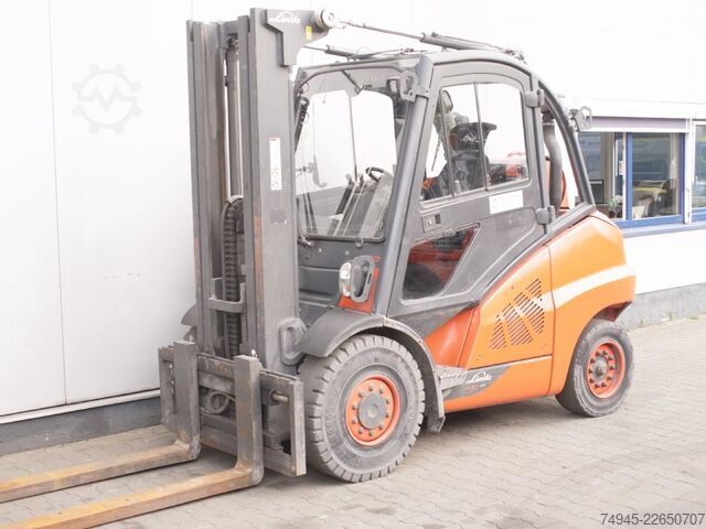 LPG'li forkliftler Linde H50T EVO / 600