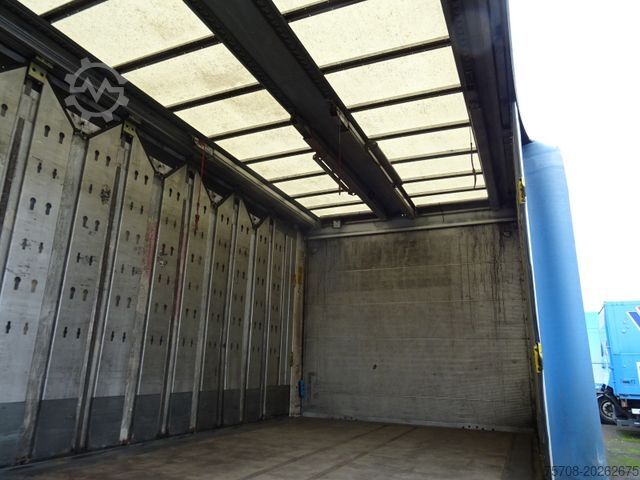 Flatbed truck with tarp MERCEDES-BENZ 2540 Antos*SafeServer*38 Pal.*2x 2,5 to LBW*Ret.