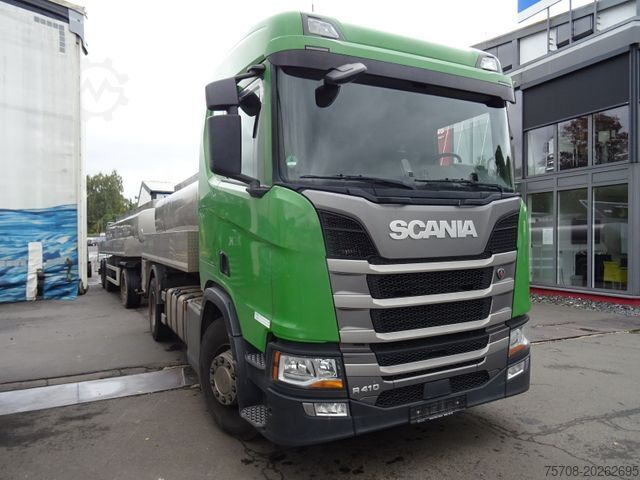 Camión cisterna SCANIA R 410 next Gen*kpl. Zug*V2A Lebensmitteltank*Ret