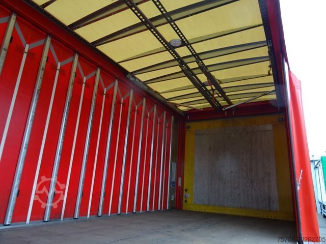 Camión plataforma con toldo MERCEDES-BENZ 2540 Antos*kpl. Zug*NLA*2x LBW*38 Pal*Kamera*TOP