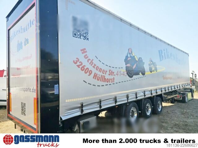 Полуприцеп Krone SD 27, Motorradtransporter, Liftachse,