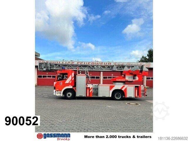 Пожарная машина Mercedes-Benz 1528 F 4x2 Metz Drehleiter DLK 23-12, 23 mtr.
