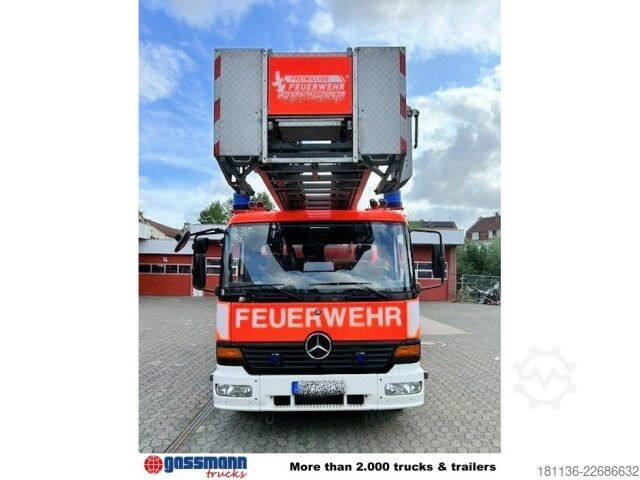 Пожарная машина Mercedes-Benz 1528 F 4x2 Metz Drehleiter DLK 23-12, 23 mtr.