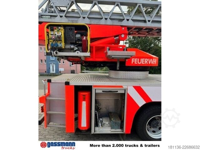 Пожарная машина Mercedes-Benz 1528 F 4x2 Metz Drehleiter DLK 23-12, 23 mtr.