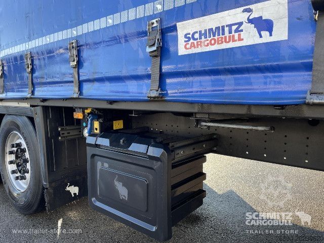 Öppen semitrailer med kapell Schmitz Cargobull Semitrailer Curtainsider Standard