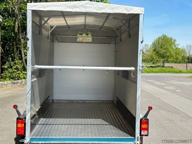  Vezeko VT 2000 | RAMPE-/TÜR-KOMBI 320X160X190CM VIEHANHÄNGER | RAMPENGUMMI | LÜFTUNG | BOXENSTANGE