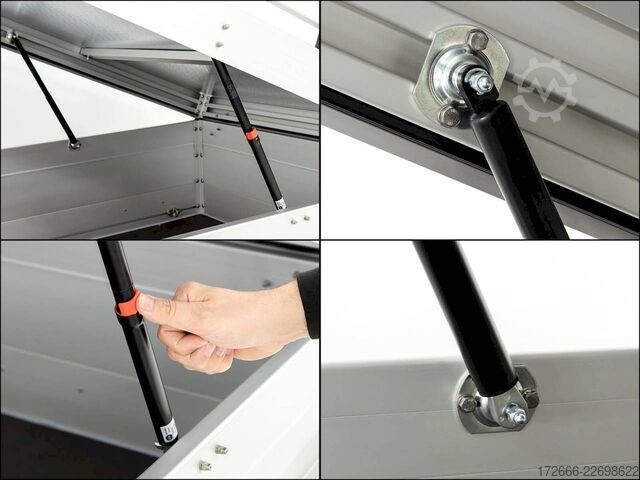  Koch-Anhänger U2 205X105X95CM 750KG | 3XBWE | DECKELANHÄNGER