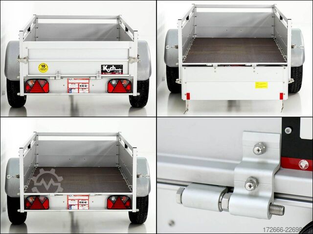  Koch-Anhänger U2 205X105X45CM 750KG TIEFLADER