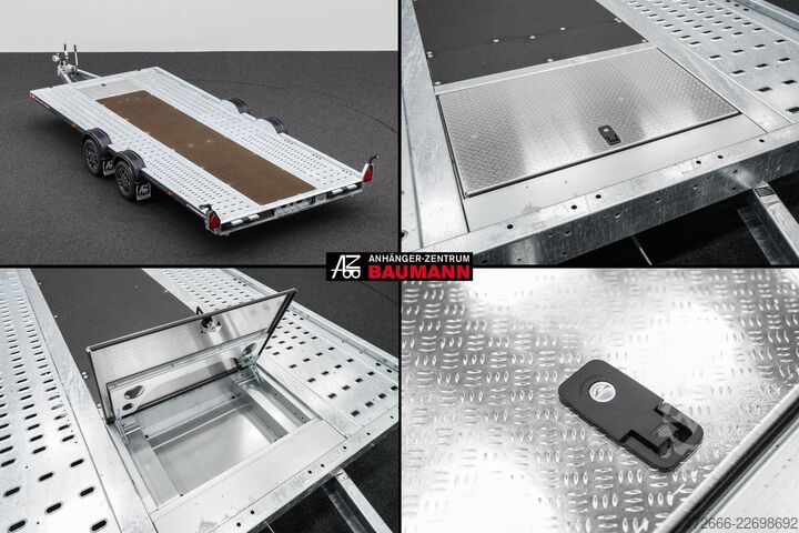  Brian James Trailers A 130-5021-30-2-12 TRANSPORTER 500X210CM 3000KG AUTOTRAILER | ANTHRAZIT