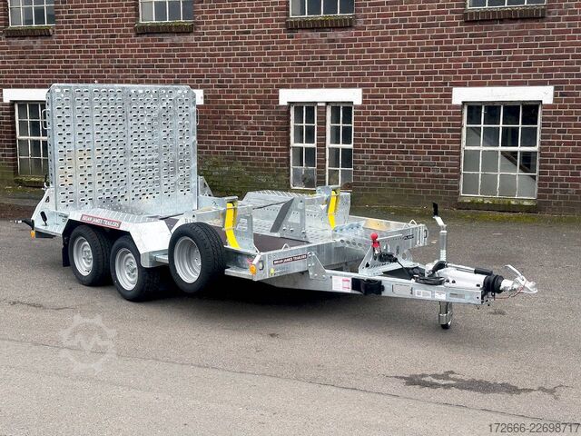  Brian James Trailers DIGGER PLANT 543-3217-35-2-12 | TRACSTRAP | SCHWERLASTRAMPE 320X170CM 3500KG BAUMASCHINENANHÄNGER
