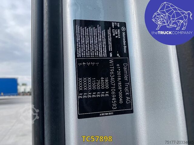 Βαρύ φορτίο Mercedes-Benz Actros 1845