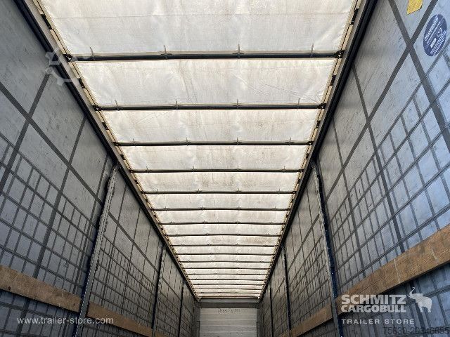 Atvira puspriekabė su tentu Schmitz Cargobull Semitrailer Curtainsider Standard Hayon