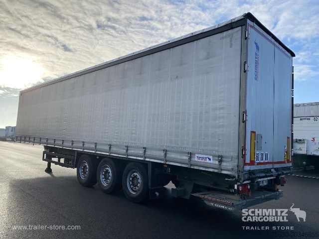 Semirremolque abierto con toldo Schmitz Cargobull Semitrailer Curtainsider Standard Hayon