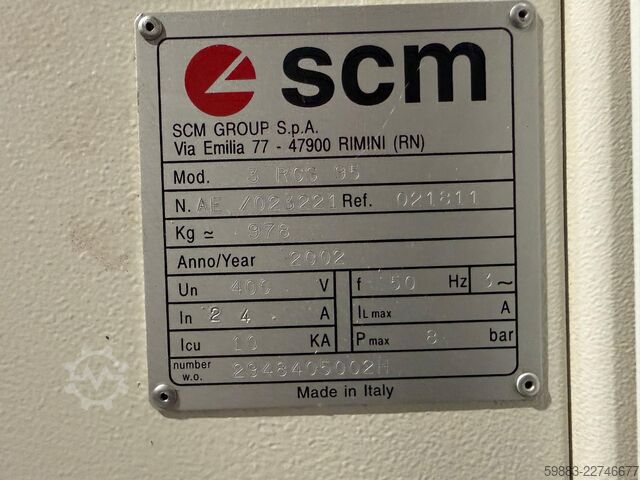 širokotračna brusilica SCM Sandya 3 RCS 95