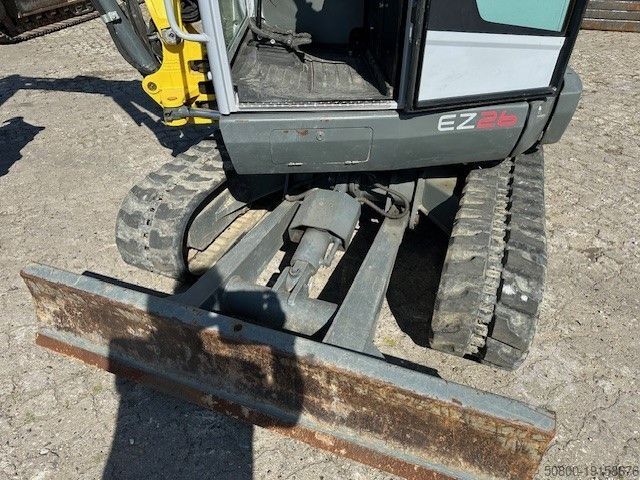 Mini ekskavatör WACKER EZ 26, Hydr. S.W.S., 3x Löffel, Gummikette, TOP