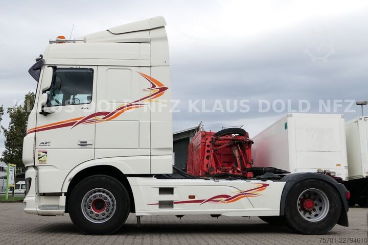 Cap tractor standard DAF XF 510 Kipphydraulik Retarder XL-Tank Navi EU6