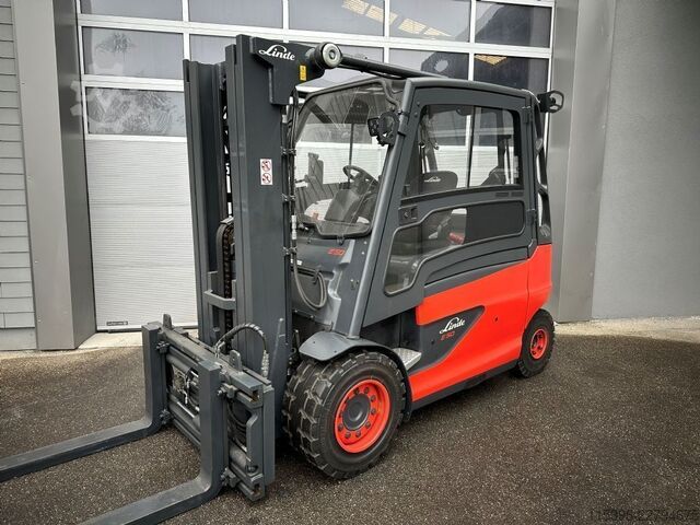 Carretilla eléctrica de 4 ruedas Linde E 50 HL-01 - CONTAINER - TRIPLEX !!