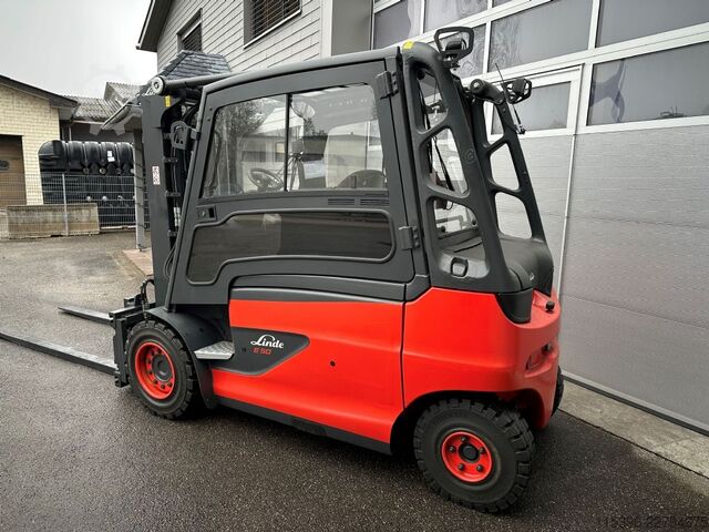 Carretilla eléctrica de 4 ruedas Linde E 50 HL-01 - CONTAINER - TRIPLEX !!