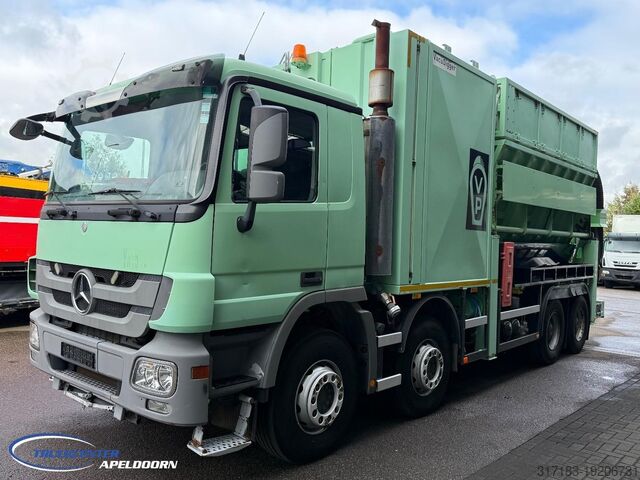 Vacuum truck Mercedes-Benz Actros 4146 LaGram VacuDigger - Saugbagger