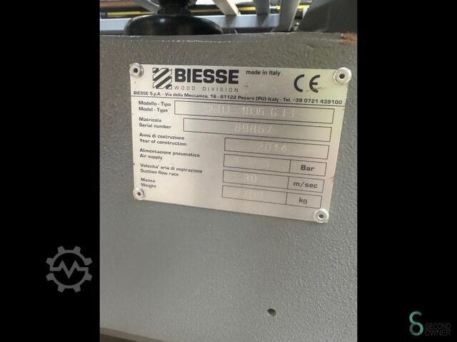 Qendra përpunuese horizontale CNC Biesse Skill 18.36 G FT 2014 Biesse Skill 18.36 G FT
