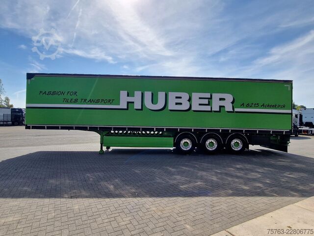 Lonas correderas Berger Ecotrail Tautliner 3 axle - SAF Axle - Pallet b...