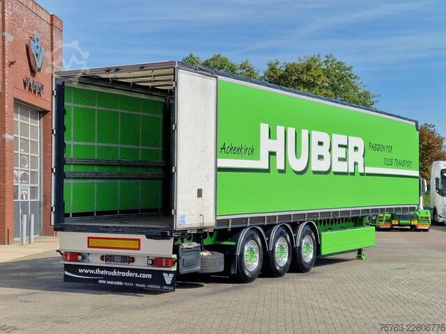 Lonas correderas Berger Ecotrail Tautliner 3 axle - SAF Axle - Pallet b...
