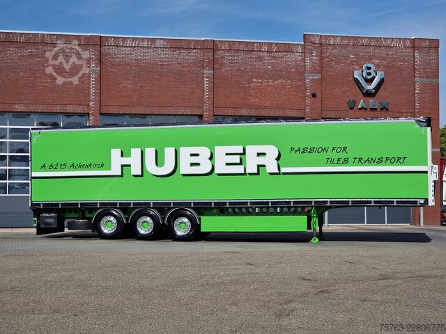 Lonas correderas Berger Ecotrail Tautliner 3 axle - SAF Axle - Pallet b...