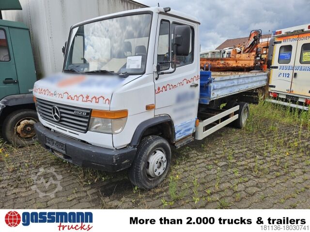 Fourgon benne basculante Mercedes-Benz Vario 612 DK 4x2, Kipper-Meiller