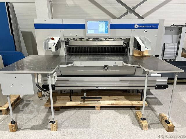 紙断裁機 Baumann-Wohlenberg 132 TS ASE