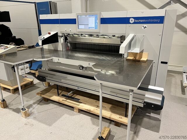紙断裁機 Baumann-Wohlenberg 132 TS ASE