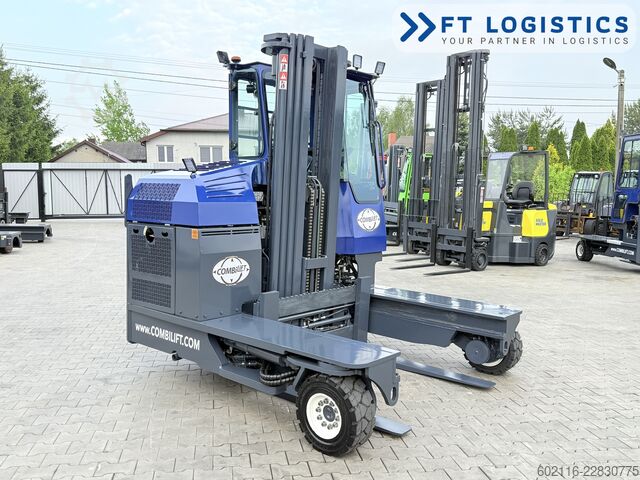 Carretilla retráctil de 4 vías Combilift C4000 GAS TRIPLEX 5550 POSITIONER CABIN