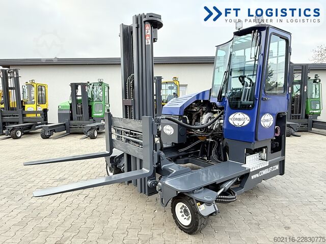 Carretilla retráctil de 4 vías Combilift C4000 GAS TRIPLEX 5550 POSITIONER CABIN