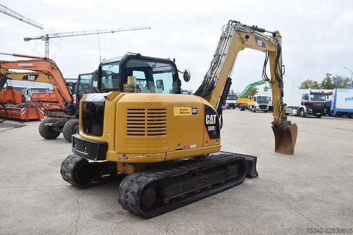 Mini excavator Caterpillar 308 E2CR - CW10 - snelwisselsysteem – extra fun...