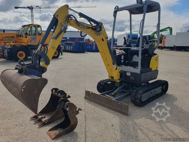 Minikoparka WACKER NEUSON E13-01 - Model EZ17 Minigraver - 757 uren