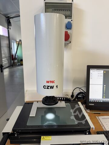 HITEC mērījumu mikroskops CZW 1 250 x 170 mm HITEC Messtechnik CZW 1 Video Messmikroskop CZW1 mit M3 Software