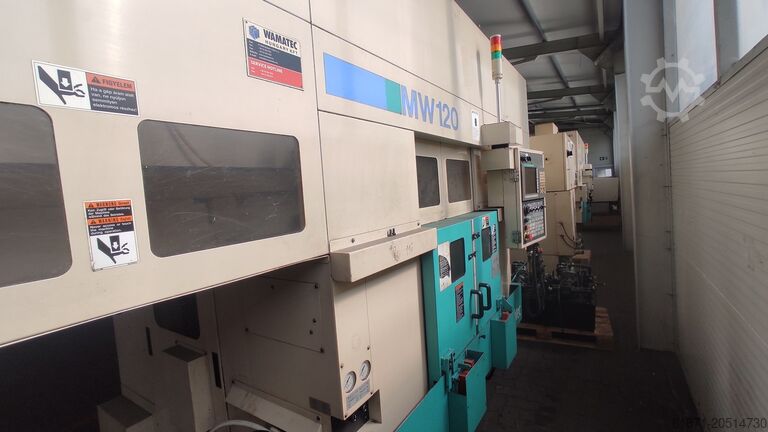 8 gab. CNC virpošanas centrs Muratec MW120