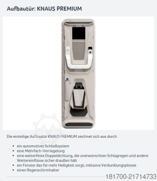 Półzintegrowany kamper Knaus L!VE WAVE 650 MEG Black Selection *TraumMobil*Automatik*Schwarz*