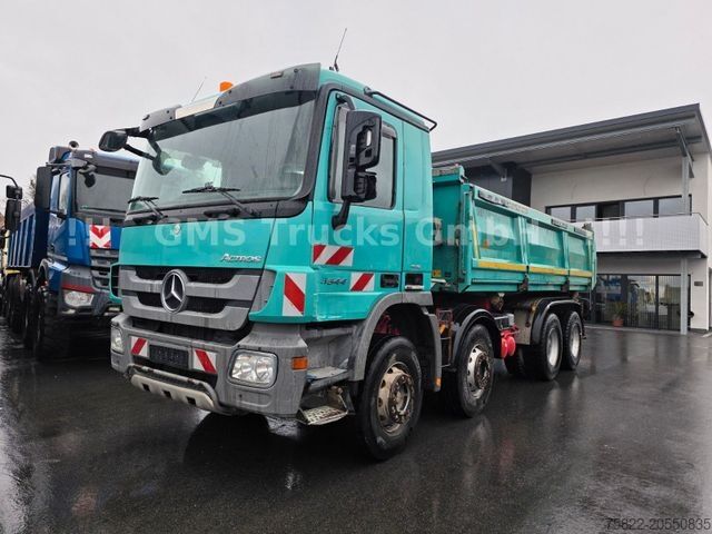 Самосвален камион MERCEDES-BENZ Actros 3544 4144 / EPS / 8X4 / Meiller BORDMATIK