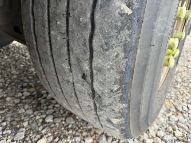 شبه مقطورة بأرضية متحركة KNAPEN K100 Schubboden 92m³ HDI Boden ideal für Müll