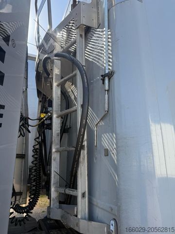 شبه مقطورة بأرضية متحركة KNAPEN K100 Schubboden 92m³ 10 mm Boden, top Zustand