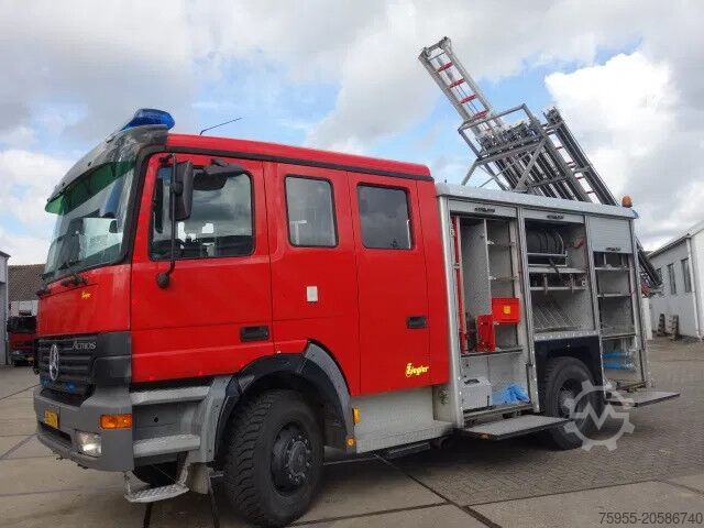 Máy bơm nước cứu hỏa Mercedes-Benz Actros 1831 4X4 ZIEGLER BOMBEROS POMP,2500 L TANK