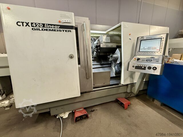 Cnc torna tezgahı Gildemeister CTX 420 linear V6
