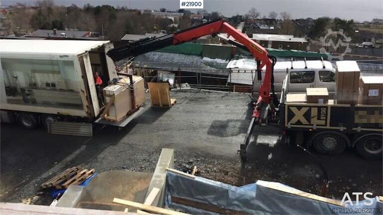 Autokrāna kravas automašīna Scania P400 crane truck w/ 2017 Palfinger PK-19.001 crane