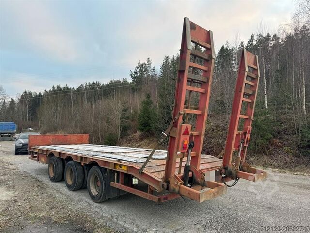 Matala kuormaaja NC 3-axle machine trailer