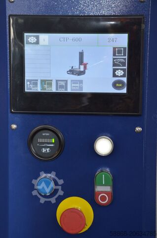 Robô de estiramento / embaladora de paletes móvel  KVK 600