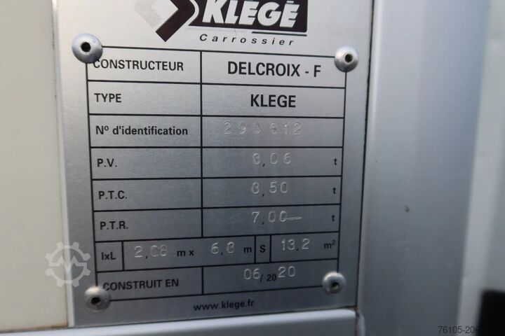 Külmutatud kast Iveco Daily 35C16 Carrier Xarios 350 Koel+Vries+verwa...