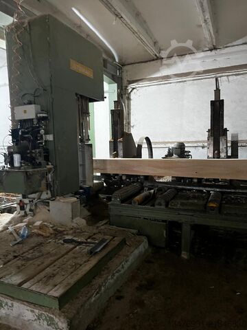 Nhà máy cưa gỗ hoàn chỉnh ÜSTÜNKARLI Carriage Bandsaw Edger