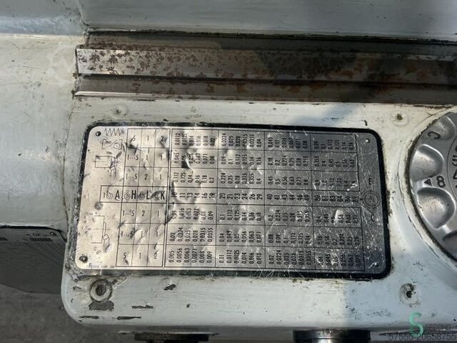 Horizontale draaibanken  VDF Boehringer 500x1100mm VDF 