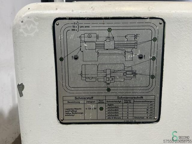 Horizontale draaibanken  VDF Boehringer 500x1100mm VDF 